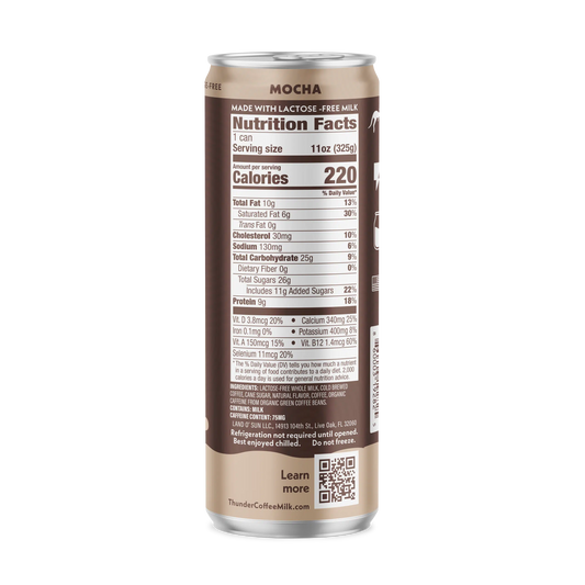 Thunder CoffeeMilk Mocha Latte 12-Pack