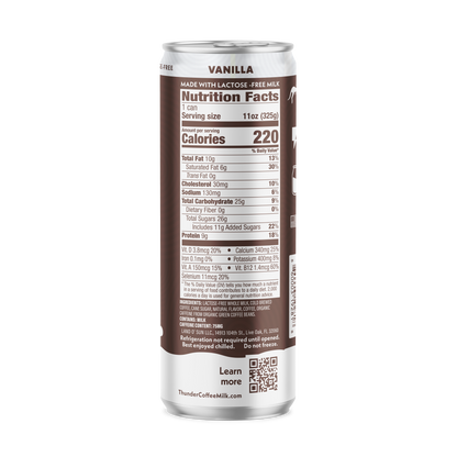 Thunder CoffeeMilk Vanilla Latte 12-Pack